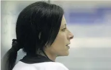  ?? TED RHODES/ POSTMEDIA NEWS FILES ?? Former Canadian Olympic goaltender Manon Rheaume made history when she played an exhibition game with the Tampa Bay Lightning.
