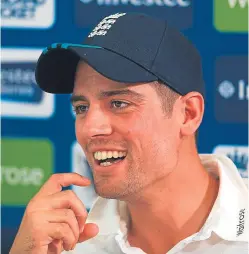  ?? PA. Picture: ?? Alastair Cook: calls for no further leeway on match-fixers.