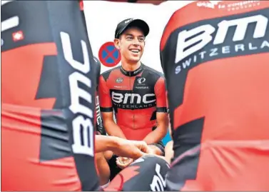  ??  ?? INCÓGNITA. Richie Porte será duda por una gastroente­ritis. Ayer confirmó su fichaje por el Trek.