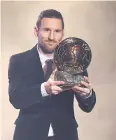  ?? AFP ?? 2019 winner Lionel Messi.