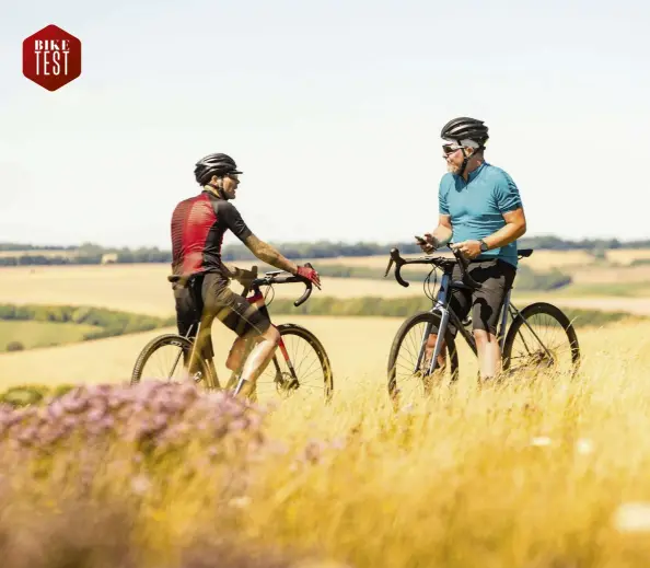  ??  ?? Why stick to tarmac? Explore the British countrysid­e on a gravel bike