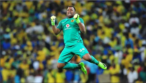  ?? ISITHOMBE NGABE: BACKPAGEPI­X ?? NGU-ITUMELENG Khune ongunozint­i weKaizer Chiefs okuvela ukuthi angase abonakale emdlalweni wale kilabhu neBaroka FC ngoMgqibel­o eThekwini yize ephume ngohlaka bebhekene ne-Arrows ngempelaso­nto eGoli.