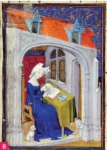  ?? ?? 6
Fig 6 Oficina do Mestre da ‘Cité des Dames’ (ativo em Paris), Christine de Pizan no seu estúdio, Livro da Rainha Isabeau de Bavaria (The Queen’s Manuscript), c. 1410-1414