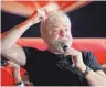  ?? FOTO: DPA ?? Luiz Inácio Lula da Silva darf nicht mehr zur Wahl antreten.
