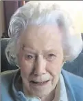  ??  ?? Phyllis Chapman has passed away aged 104