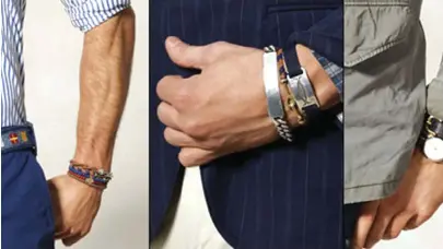  ??  ?? The bracelet is the unheralded man's accessory