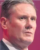  ??  ?? > ‘Chaos in government’: Shadow Brexit Secretary Keir Starmer