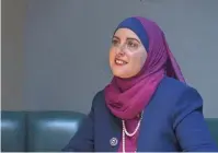  ??  ?? Deedra Abboud, a Phoenix attorney, faces an uphill battle in name recognitio­n in her campaign for the Democratic nomination for the U.S. Senate.