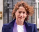  ?? ?? Health Secretary Victoria Atkins has also dared to err from the narrative