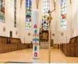  ?? Foto: Ralf Lienert ?? Vor einem Jahr blieben die Kirchen, hier St. Mang in Kempten, wegen eines Got‰ tesdienstv­erbots leer.