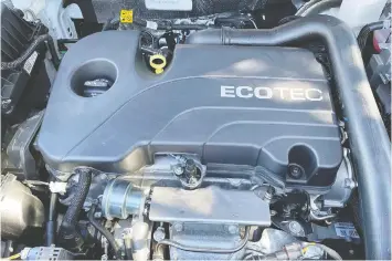  ?? ?? The Equinox engine twists out 170 horsepower and 203 pound-feet of torque.