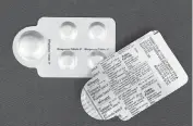  ?? ELISA WELLS Plan C/AFP/Getty Images/TNS | May 8, 2020 ?? When used together, mifepristo­ne, left, and misoprosto­l are called the abortion pill.