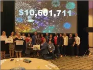  ?? COURTESY OF UNITED WAY OF BERKS COUNTY ?? United Way of Berks County celebrated 2021campai­gn that topped $10.6million, surpassing its goal of $10.5million.