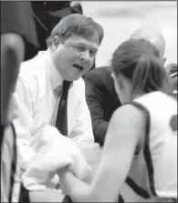  ?? Arkansas Democrat-Gazette/STEPHEN B. THORNTON ?? UALR women’s Coach Joe Foley will tip off his 27th season today when the Trojans host Sam Houston State at 2 p.m. at the Jack Stephens Center in Little Rock.