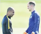  ??  ?? OLD GUARD Guardiola’s arrival hurt Hart