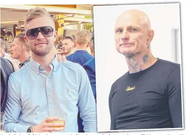  ?? ?? Haydn Forbes (left), has been accused of involvemen­t in the same drug traffickin­g operation as his father and Mongols national president Nick ‘The Knife’ Forbes (right).