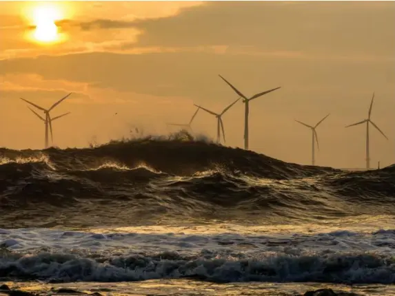  ??  ?? National Grid says surge in clean energy projects will help reduce carbon output (Getty )