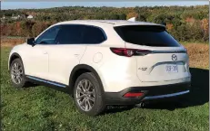  ??  ?? Like all Mazdas, the CX-9 is a treat to drive and one of those rare family vehicles that many owners form an emotional bond with.