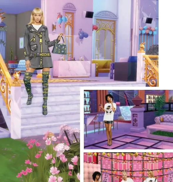 Moschino Created a Sims-Inspired Capsule Collection