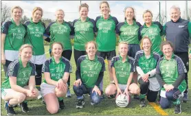  ?? ?? LEFT: Shamrock’s G4M&O team who played in the recent Comeragh Rangers Blitz in Rathgormac­k.