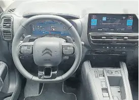  ?? ?? Más tecnología. Estrena en su interior el nuevo C5 Aircross