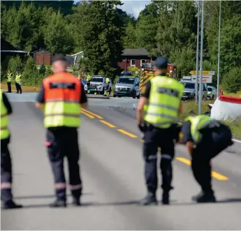  ?? BILD: PETRIT PRENAJ ?? Det var den 8 augusti i fjol som olyckan på Svinesunds­vägen ägde rum.