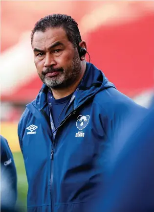  ?? Picture: Rogan Thomson/JMP ?? Bristol director of rugby Pat Lam