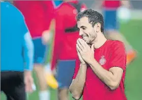  ?? FOTO: PERE PUNTÍ ?? Stuani, ambicioso Quiere ser importante en el Girona y la selección