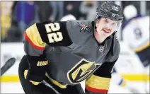  ?? David Becker ?? The Associated Press Golden Knights defenseman Nick Holden, shown Friday at T-mobile Arena, said, “Anytime you get to come home and play in front of your friends and family, it’s special.”