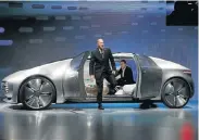  ?? Picture: GETTY IMAGES/AFP ?? KIT’S KID: The ‘autonomous’ Merc unveiled at the Consumer Electronic­s Show