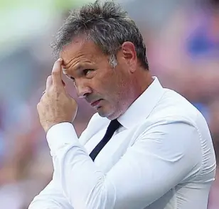  ?? GETTY ?? Sinisa Mihajlovic, 46 anni, è alla prima stagione sulla panchina del Milan