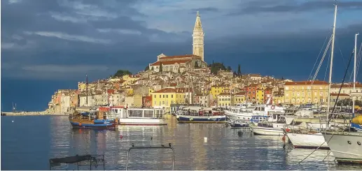  ??  ?? Rovinj est considéré avec l’une des «perles cachées d’Europe». – Gracieuset­é