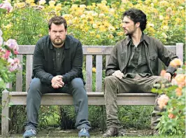  ?? ?? James Corden and Colin Morgan star in Jez Butterwort­h’s fantastic new drama