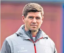  ??  ?? Rangers manager Steven Gerrard.