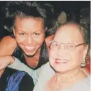  ?? | PROVIDED PHOTO ?? Hattie Burton and first lady Michelle Obama.