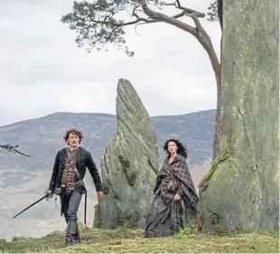  ??  ?? You can now easily follow in the footsteps of Jamie and Claire.