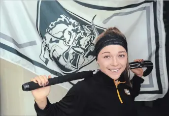  ?? DAVID BEBEE WATERLOO REGION RECORD ?? Morgan Hanley has a scholarshi­p to play field hockey next year at Virginia Commonweal­th University.