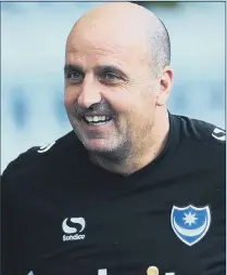  ??  ?? LEAGUE WINNER Former Blues manager Paul Cook