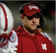  ??  ?? Coach Scott Frost’s Nebraska Cornhusker­s will start their season Saturday when they play Ohio State. Conference­s that started before the Big Ten saw early games filled with special teams mistakes and poor tackling. “You’ve heard the stories about a couple of teams not doing any live tackling going into the game. I don’t think I needed to hear that to know that that’s probably not a good idea,” Frost said.
(AP file photo)