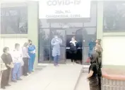  ?? / CARLOS VILLALOBOS ?? El Hospital Militar Regional en Chihuahua, se encuentran a menos del 20 por ciento de ocupación.