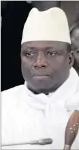  ??  ?? NEW DAWN: Yahya Jammeh, left, loses to Adama Barrow.