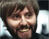  ??  ?? COSMETIC: Actor James Buckley, 29, is spending R32 200 on dental braces because seeing buff men on social media made him feel insecure. He joked that when he looked in a mirror, he saw Austin Powers, right, staring back at him.