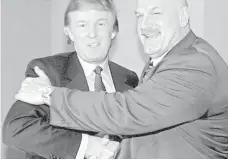  ?? RICHARD DREW, AP FILE PHOTO ?? Donald Trump and Minnesota Gov. Jesse Ventura in 2000.