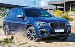  ?? FOTO: BMW ?? Ingen tvil om at det er en forsiktig forandring fra dagens generasjon BMW X3.