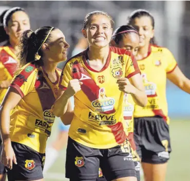  ?? PRENSA HEREDIANO ?? Keylin Gómez es una de las jugadoras con gol en Herediano. La experiment­ada Gloriana Villalobos está fuera por lesión.