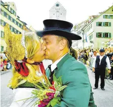  ?? FOTO: RASEMANN ?? Höhepunkt im Ravensburg­er Stadtleben ist das Rutenfest. Jetzt konnten die Probleme mit dem Glückshafe­n gelöst werden.