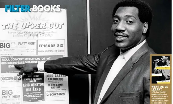  ??  ?? Give him his proper respect: Otis admires his billing in Forest Gate, London, 1967; (below, from left) Otis says hi to his mum, dad and sister; queue for DJ Hamp Swain’s Teenage Party night at the Macon club. Redding won its talent contest so often he was banned from entering after 15 victories.