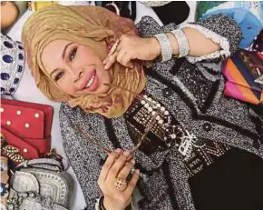  ?? PIC BY NURUL SHAFINA JEMENON ?? Datuk Seri Vida has approached Louis Vuitton Paris representa­tives on her intention.