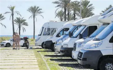  ?? MANOLO NEBOT ?? El espacio cuenta con una elevada demanda al estar próxima a la playa durante los meses de verano.