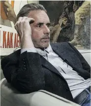  ?? CRAIG ROBERTSON / TORONTO SUN FILES ?? Dr. Jordan Peterson has filed new documents in his ongoing legal battle with Wilfrid Laurier University.